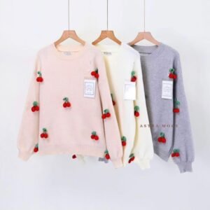 Pull cerise - korean style